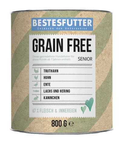 GRAIN FREE SENIOR NASSFUTTER (GETREIDEFREI)