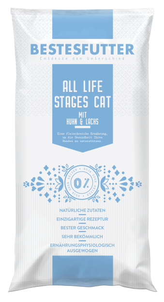 ALL LIFE STAGES CAT MIT HUHN & LACHS